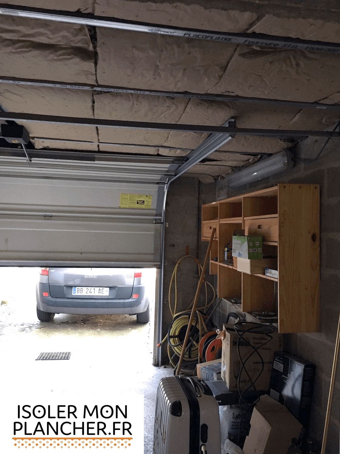 Isoler le plancher de sa maison par le plafond du garage